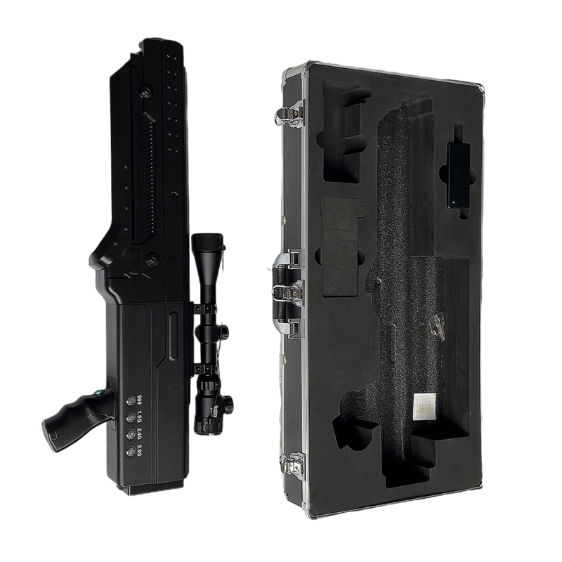  高陵手持便携式枪型低空防御反制四通道A型